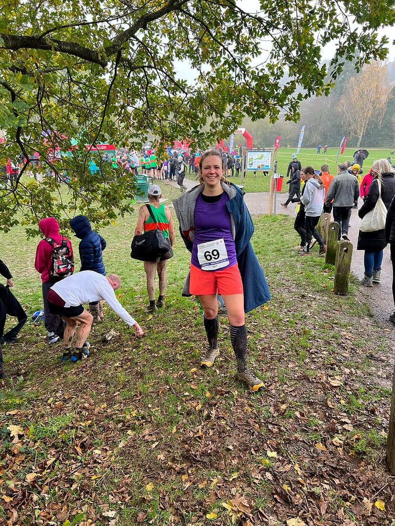 runner at cross country