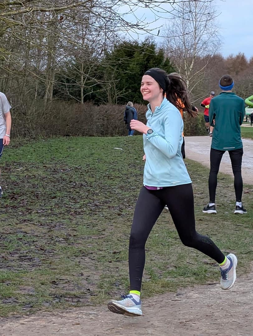woman running
